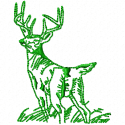 Gazelle Embroidery Design 4 Gazelle Embroidery Design 4